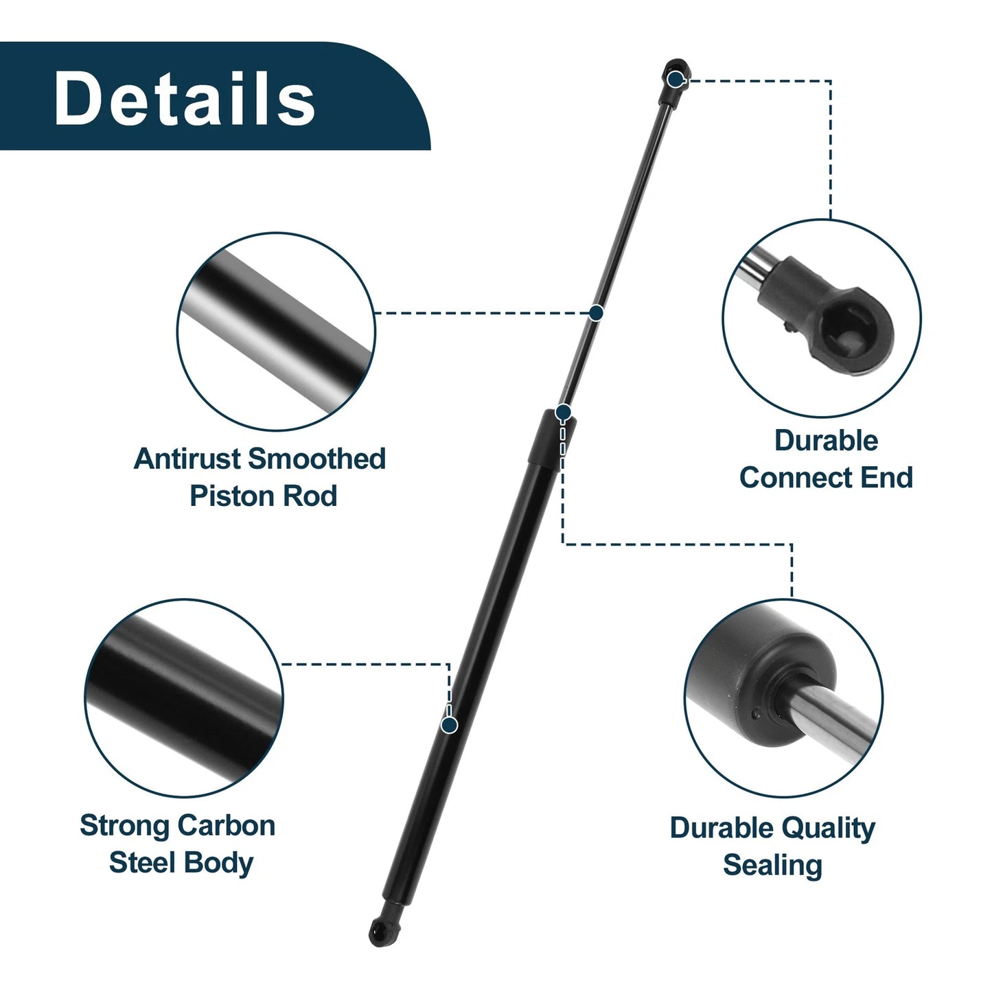 Hood Lift Supports Struts for Lexus GS300 GS350 GS430 GS450H GS460 (2006-2011)