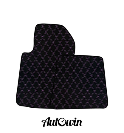 Custom Double Diamond Pattern Car Mats for Ferrari 612 Scaglietti (2004-2011)