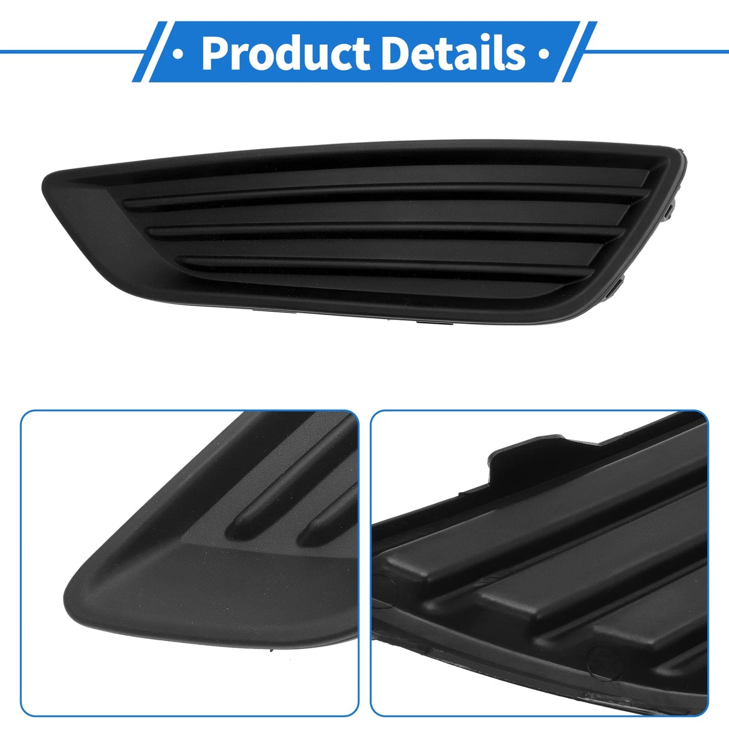 Front Left Fog Light Grill for Ford Focus S/SE (2015-2018)
