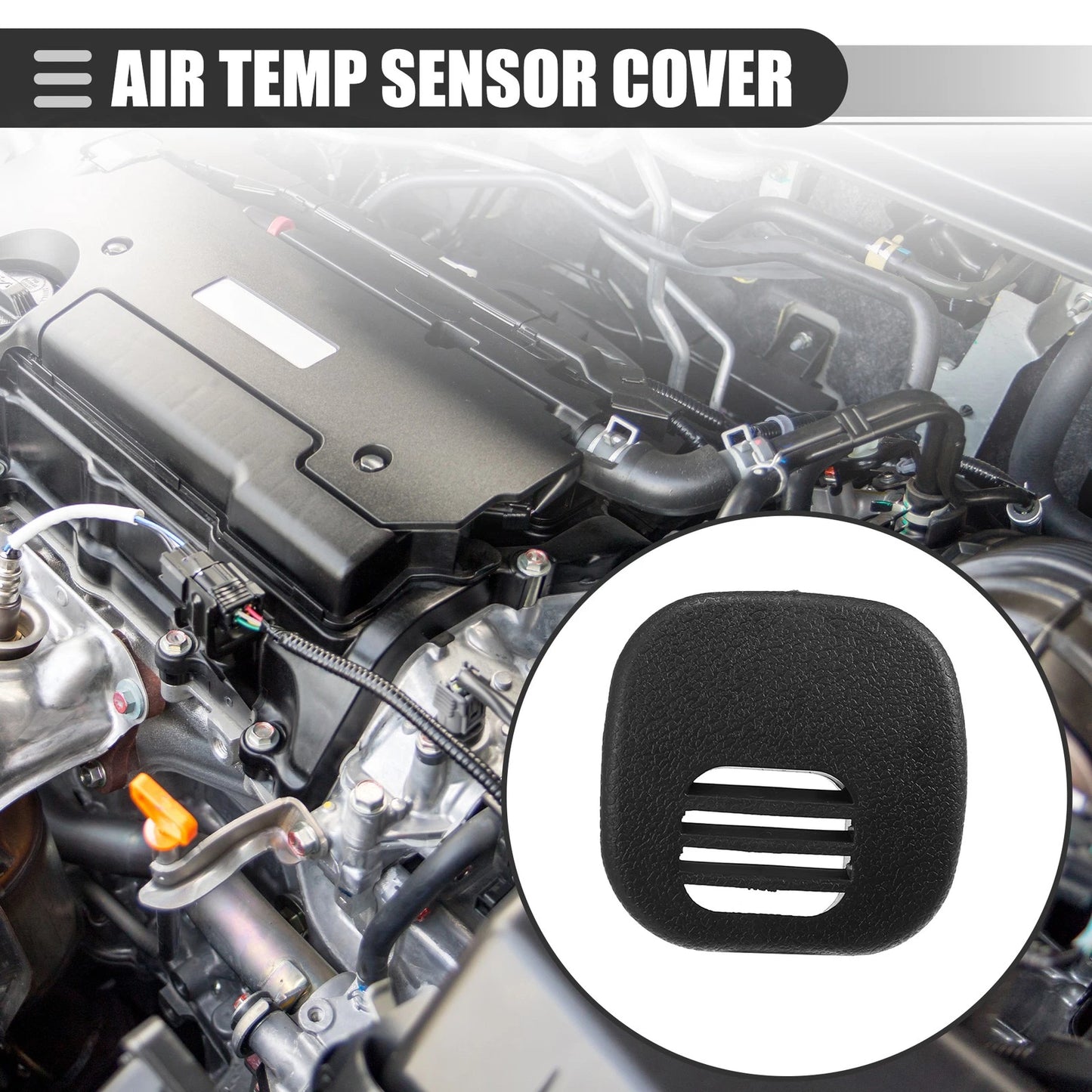 Air Temp Sensor Cover for Chevrolet Corvette (1997-2004) Black