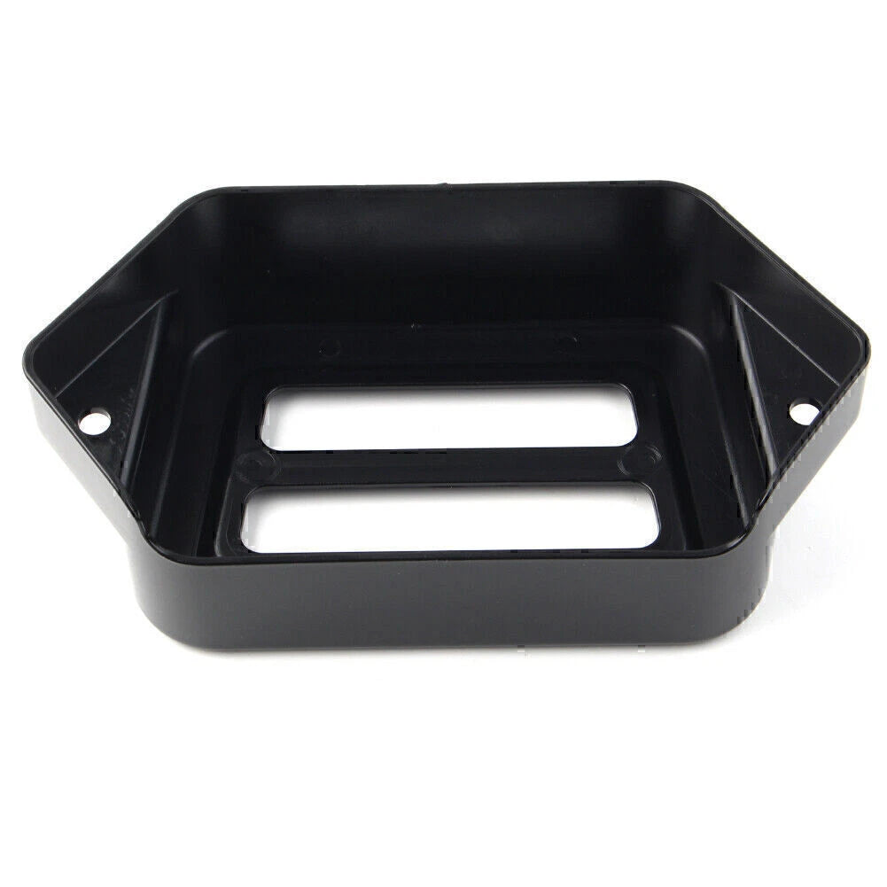 Black Voltage Regulator Cover for Harley Road Glide, Road King (1998-2008)