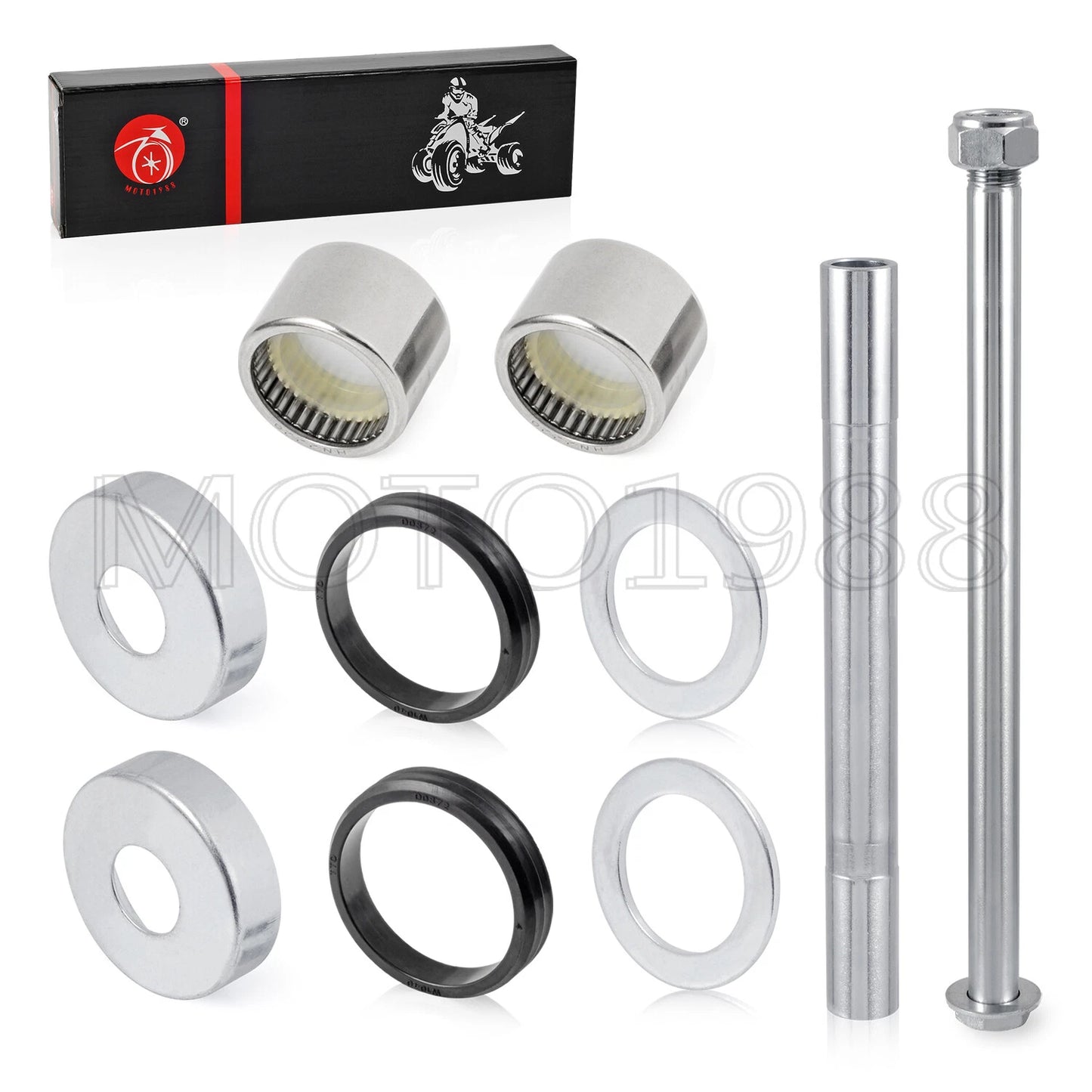 Swingarm Rear Bearing Bolt Bushing Kit for Yamaha Banshee 350 1987-2006