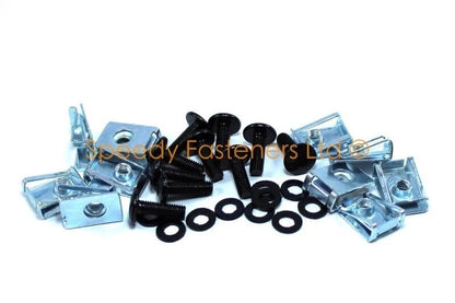 10x M5 Fairing Bolts & Helmet Clips for Yamaha Honda