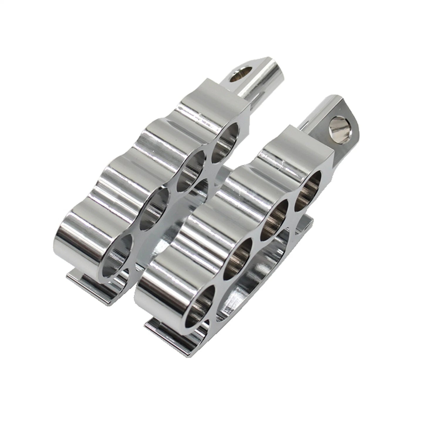 Chrome Foot Pegs for Harley Davidson XL883 1200 X48 (2004-2023)