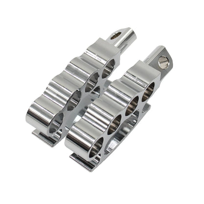 Chrome Foot Pegs for Harley Davidson XL883 1200 X48 (2004-2023)