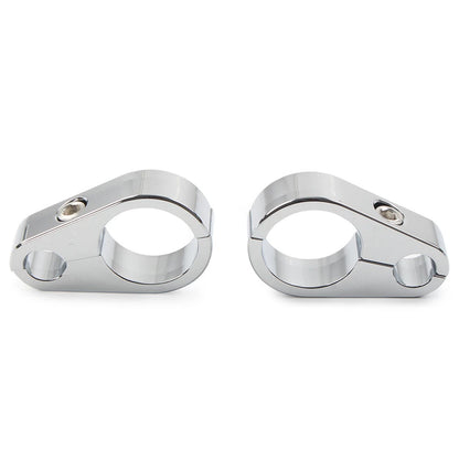 Motorcycle Brake Clutch Cable Wire Clamp Clip for Harley 1" Handlebar