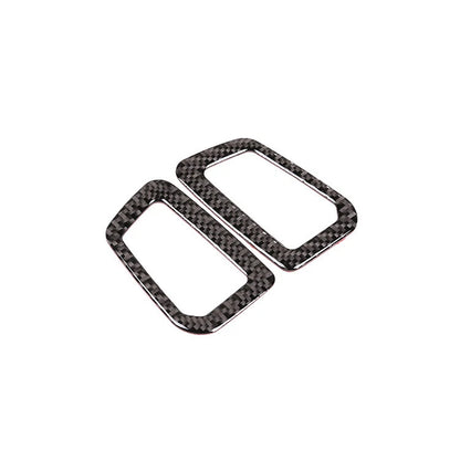 Carbon Fiber Side Air Condition Vent Outlet Trim Cover For Discovery Sport