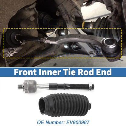 4 x Front Inner Tie Rod End Links for Jeep Grand Cherokee (2011-2015)