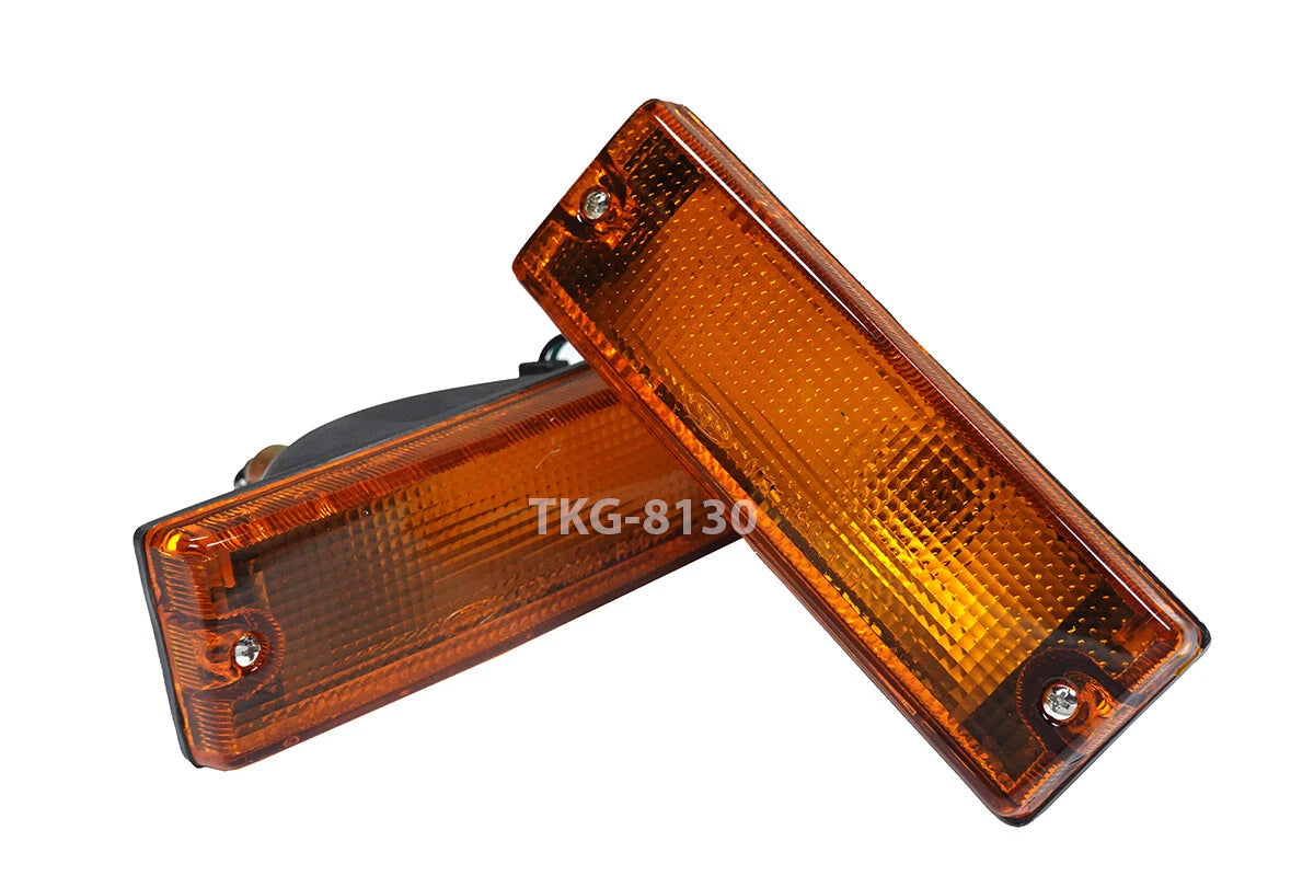 2 x Wires Front Bumper Light Lamp for Isuzu TF TFR/Holden Rodeo (1991-1997)