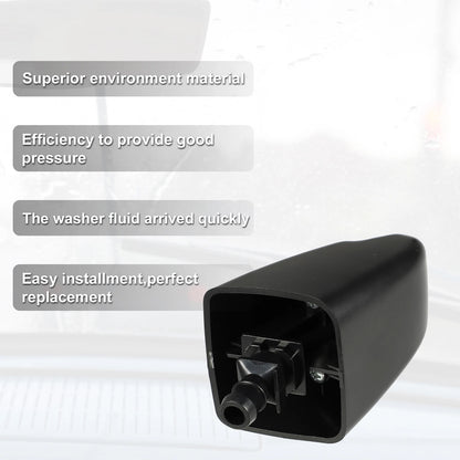 Car Front Left Right Headlight Washer Nozzles for Toyota Land Cruiser