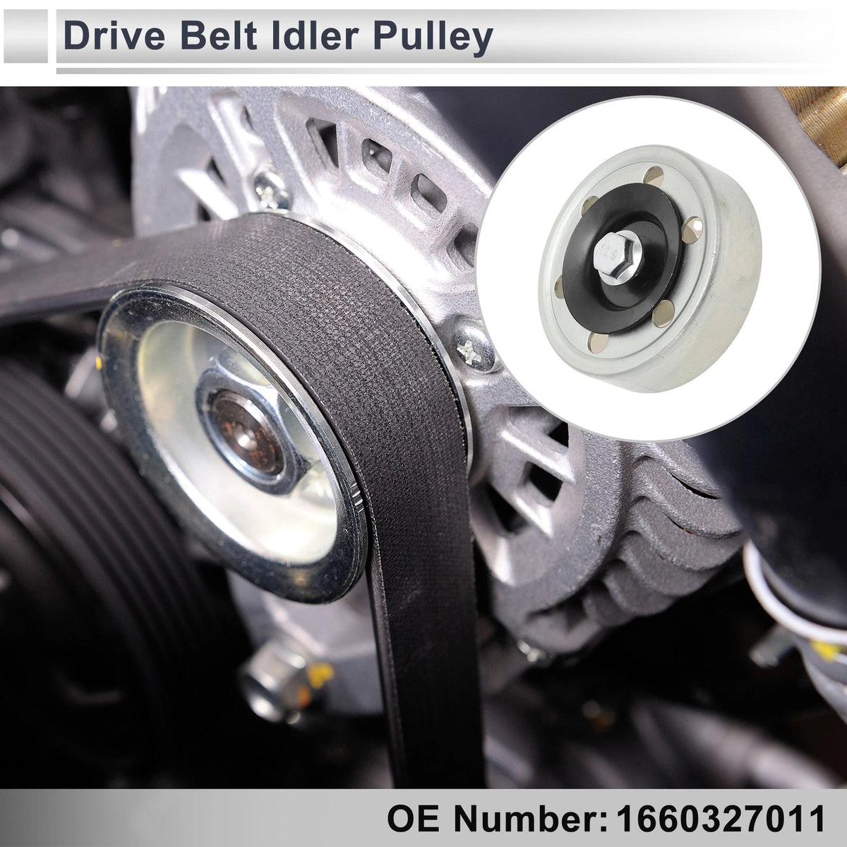 Drive Belt Idler Pulley for Toyota Corolla (2002-2009) 1 x Piece