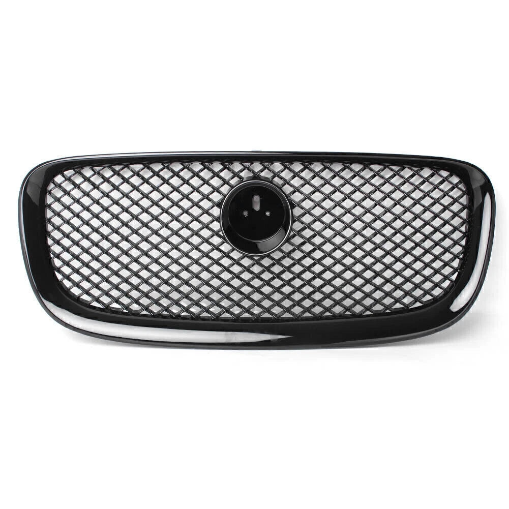 Honeycombe Front Mesh Bumper Grille for Jaguar XF XFR (2012-2014)