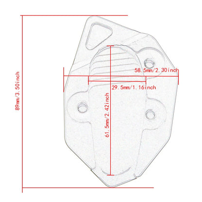 Enlarge Side Stand Plate Kickstand for Yamaha TMAX530 (2012-2023)