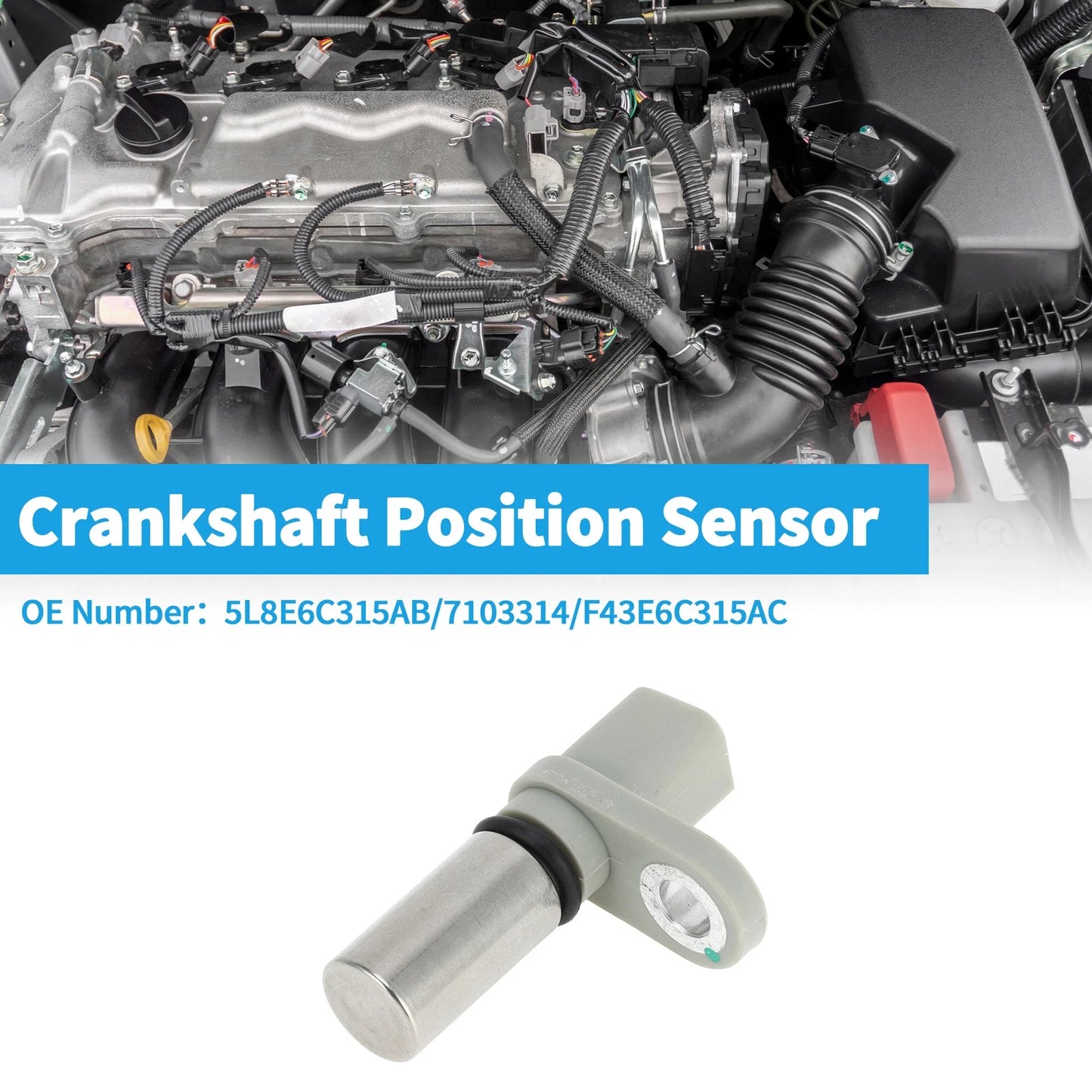 Crankshaft Position Sensor for Ford Contour 2.5L (1995-2000) 1 x Sensor