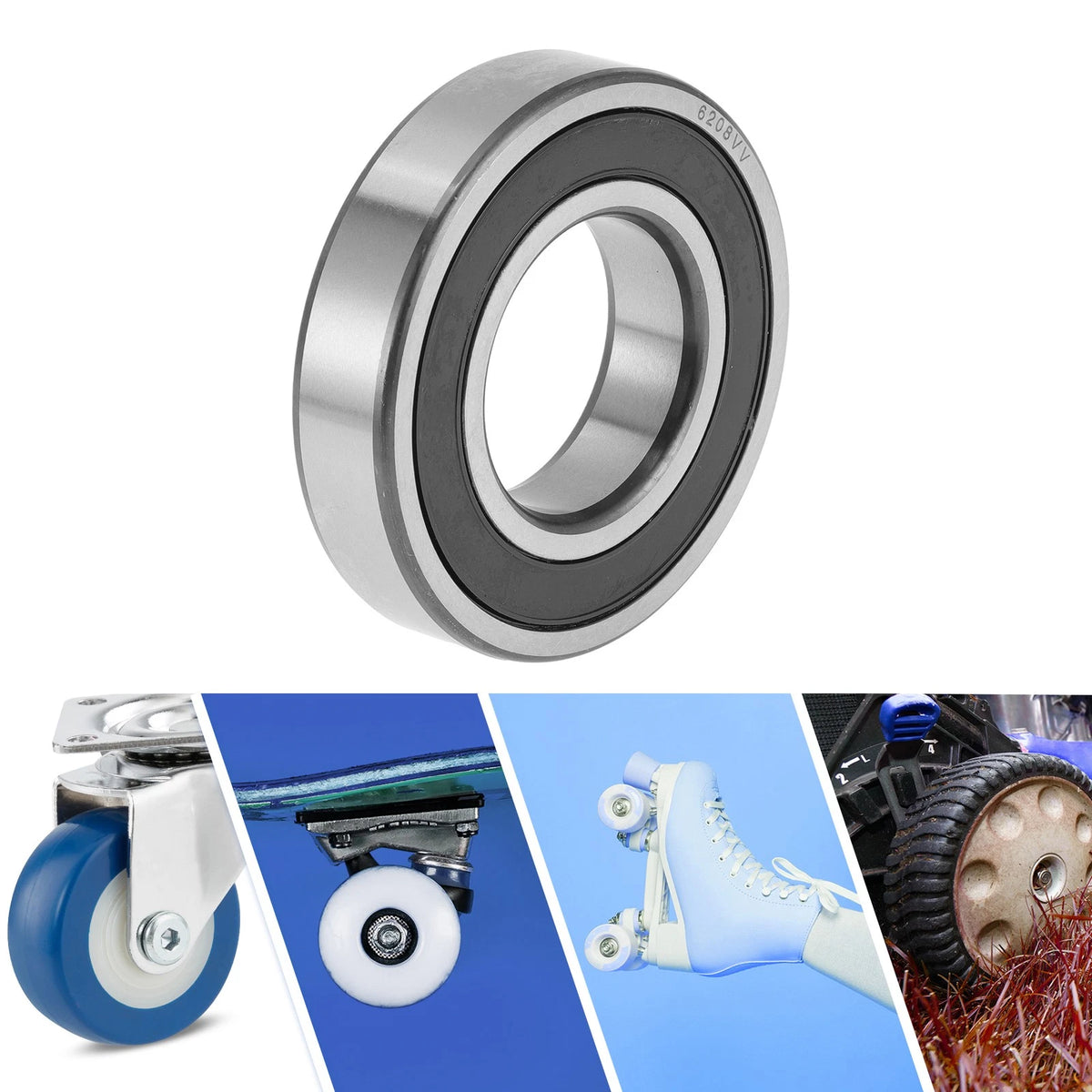 Deep Groove Ball Bearings 40x80x18mm 1 Pc Wheel for Scooter Skateboard