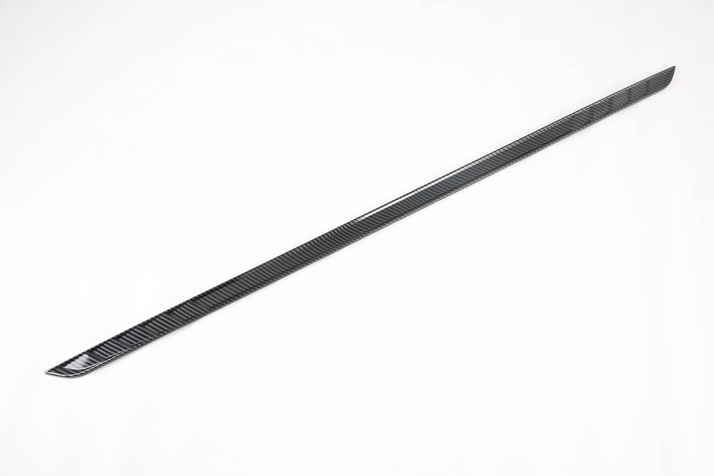 Carbon Fiber Rear Trunk Lid Cover Trim for 2021-2024 Hyundai Elantra