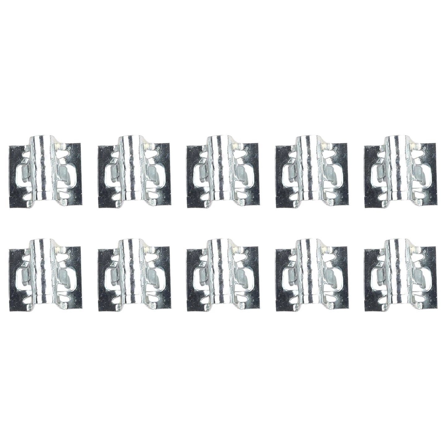 10Pcs Metal Retainer Clip for Universal Car Dashboards DVD/CD Panel Plate