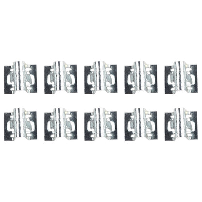 10Pcs Metal Retainer Clip for Universal Car Dashboards DVD/CD Panel Plate
