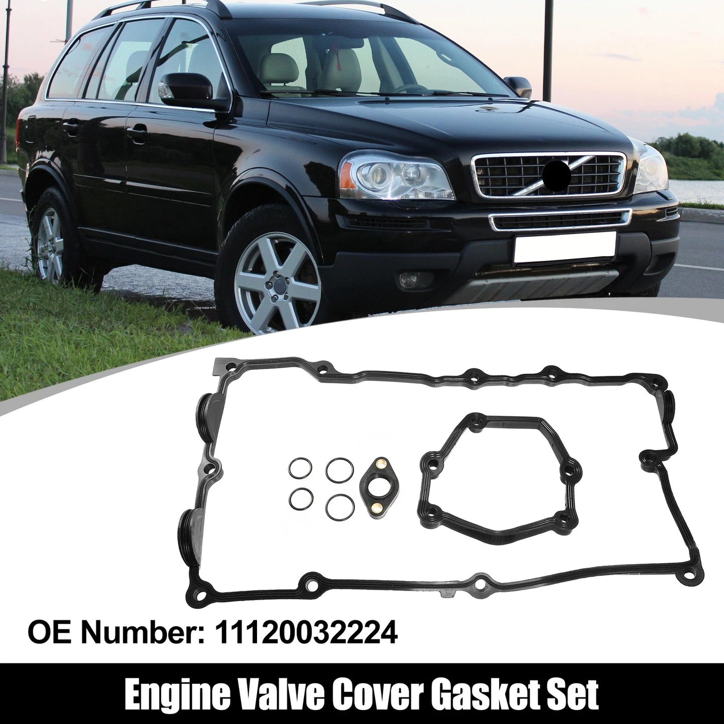 Engine Valve Cover Gasket Set for BMW 1.8L 2.0L 120i 316i 318i 320i (2004-2013)