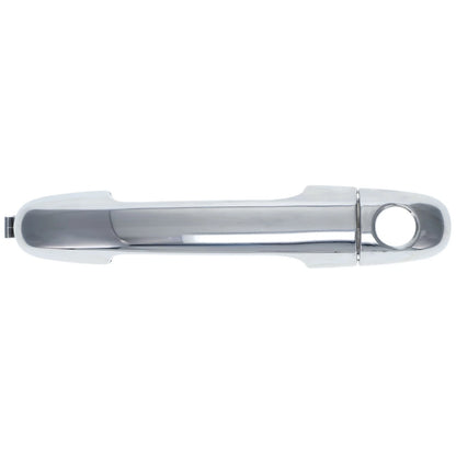Front Right Outer Door Handle Chrome With Keyhole for Hyundai i20 (2009–2015)