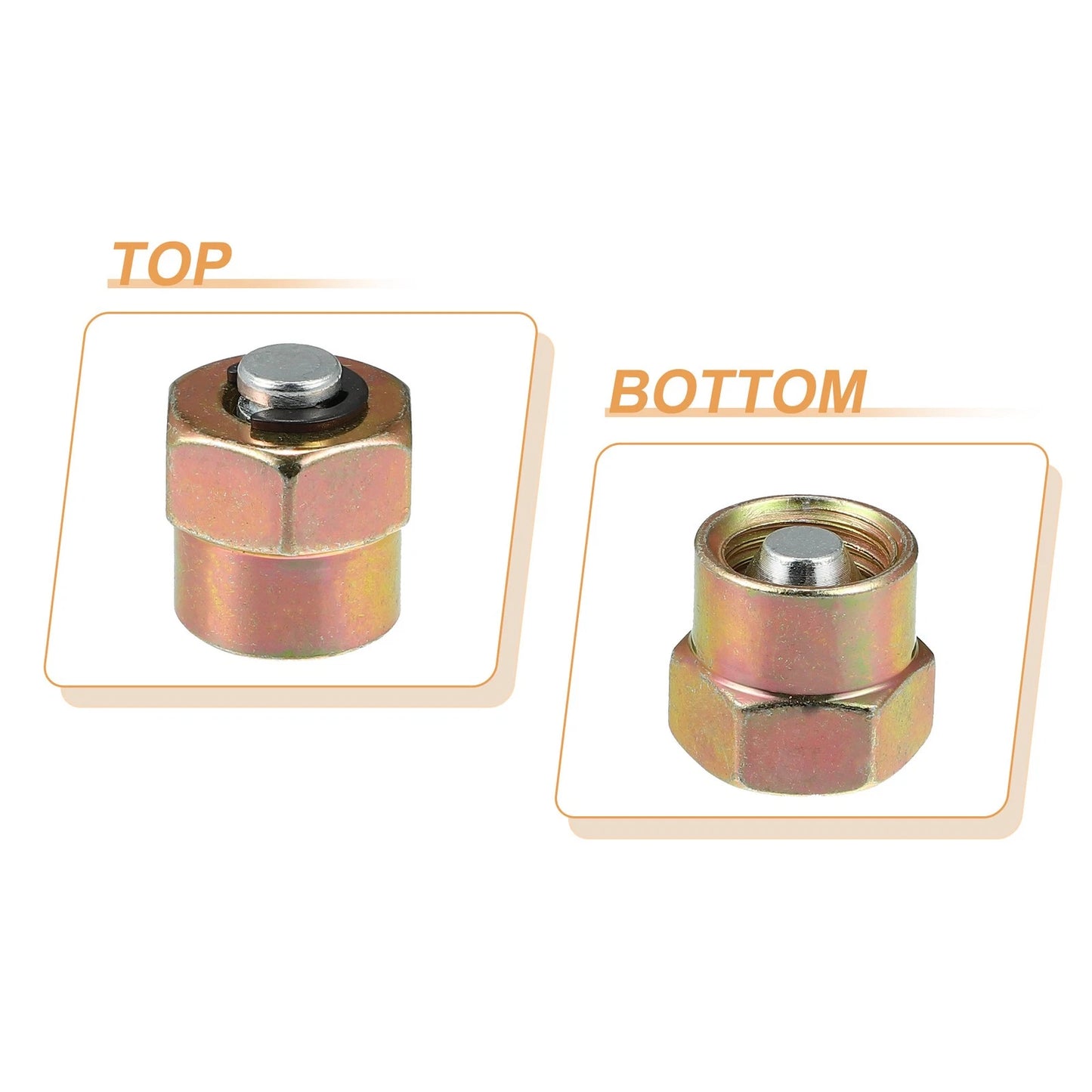 14mm Diesel Common Rail Fuel Injector Cap Block Off Tool for Chevy GMC