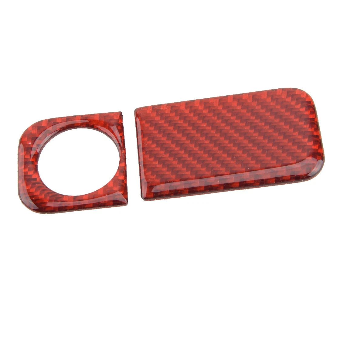 Glove Box Handle Trim Cover for Honda CR-V 2007-2011 Carbon Fiber