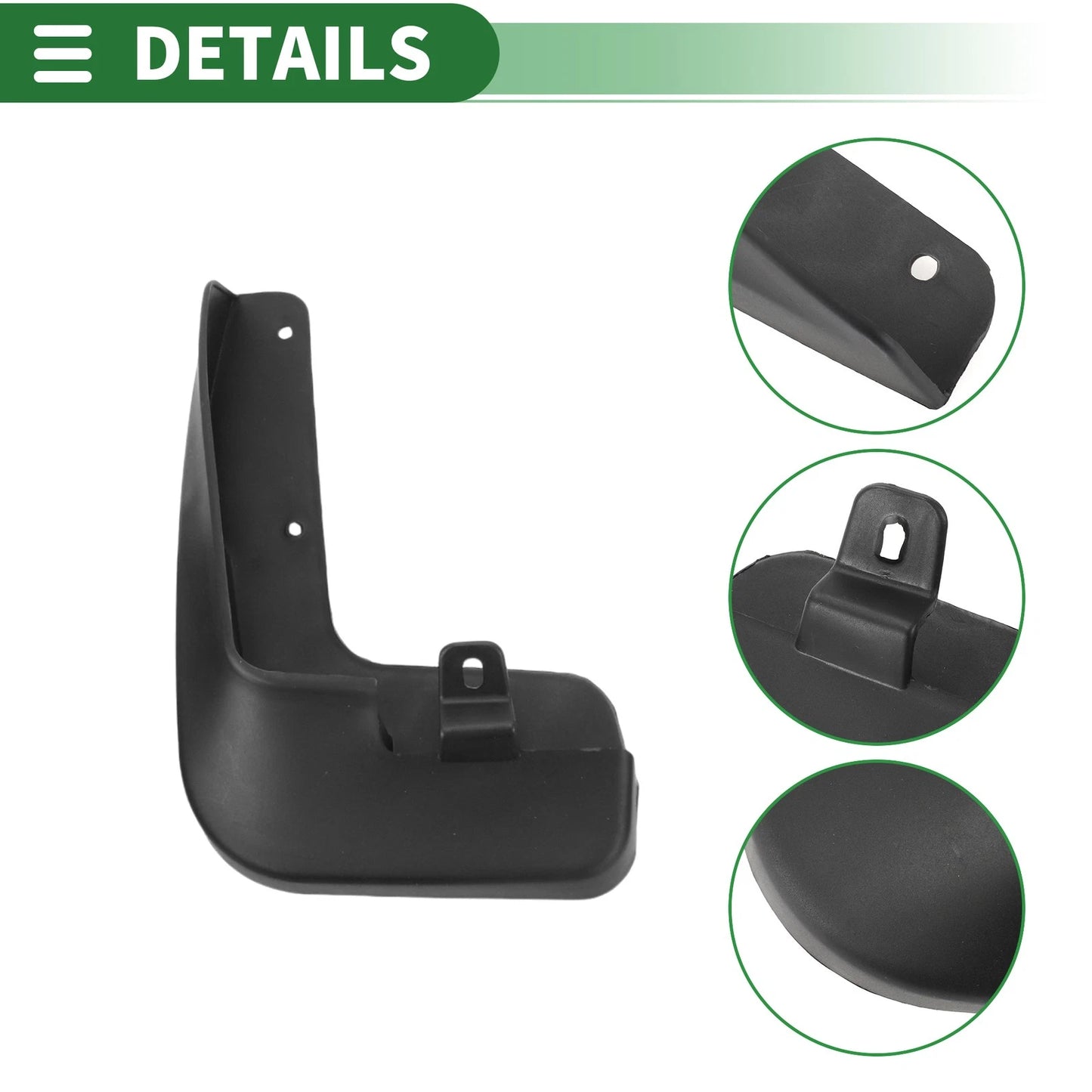 Mud Flaps Splash Guards 1 Set for Mitsubishi Xpander (2017-2022)
