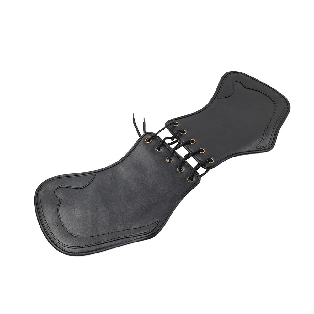 Leather Heat Saddle Shield Deflector for Honda & Harley Motorcycles