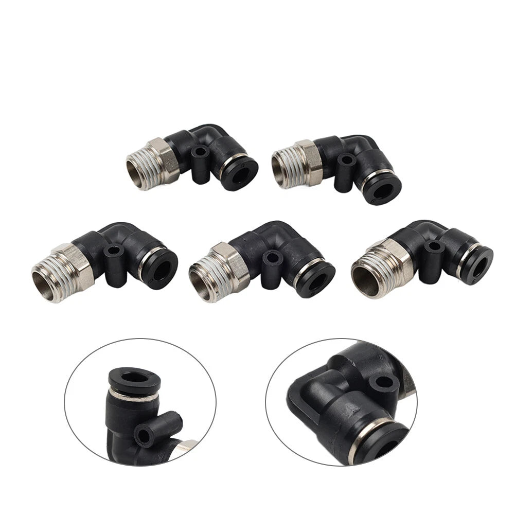5 x 6mm Elbow Fittings G 1/4" for Tyre Changer