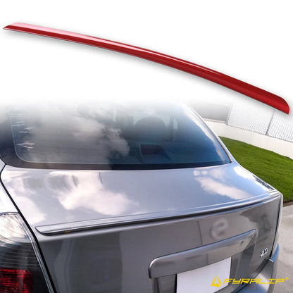 A20 Red Boot Lip Spoiler for Nissan Sentra B16 Sedan (2007-2012)