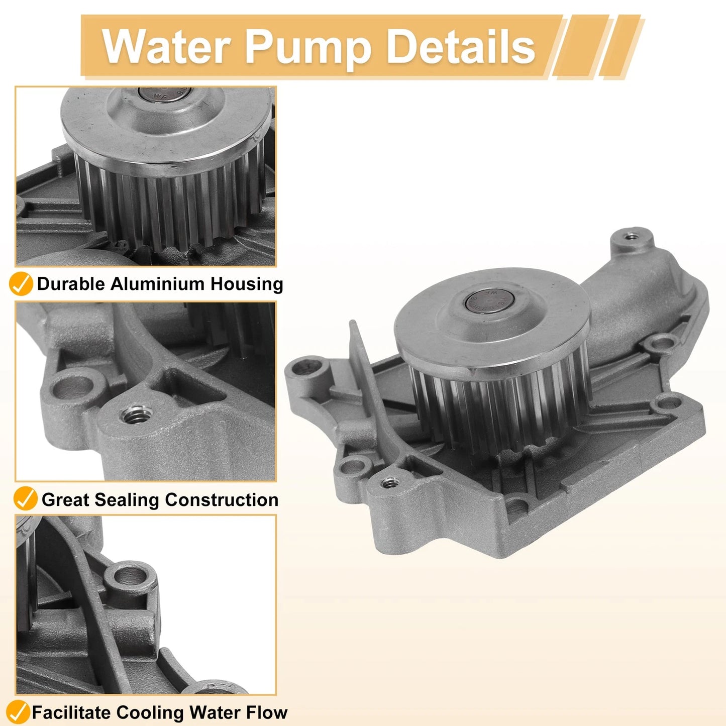 Timing Belt Water Pump Kit for Toyota Camry (1987-1991)