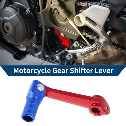 Folding Gear Shifter Lever Red Blue for Bosuer M5