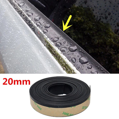 13FT Rubber Car Side Door Window Glass Seal Weatherstrip for Universal