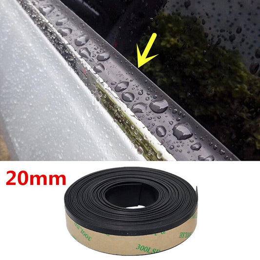 13FT Rubber Car Side Door Window Glass Seal Weatherstrip for Universal