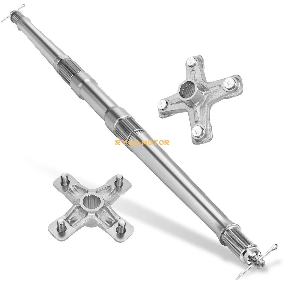 Rear Axle Shaft with Wheel Hub for Yamaha YFZ450 (2004–2005)