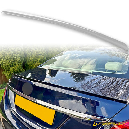 775 Silver Boot Lip Spoiler for Mercedes-Benz W205 (2015-2023)