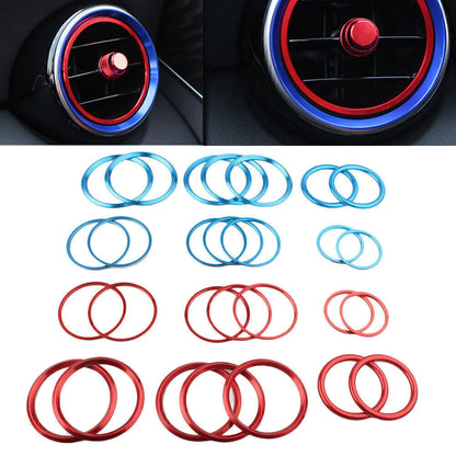 Air Vent Outlet Ring Trim for Mercedes Benz GLC C200L 180L GLC260 (2015-2023)
