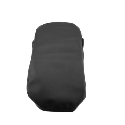 Center Console Armrest Cover for Toyota Crown (2015-2018) Black Faux Leather