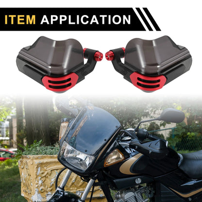 Set / 1 / Universal Hand Guard Knuckle Protector Red for Motorcycle