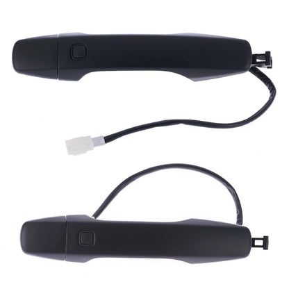 Outer Door Handle Set 2 for Toyota Landcruiser 2007-2021 Black with Sensor