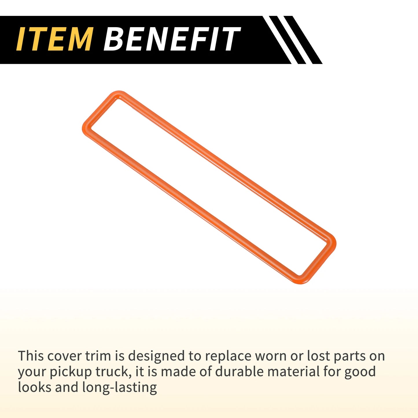 Emergency Light Switch Panel Trim for Jeep Wrangler JK (2011-2017) Orange