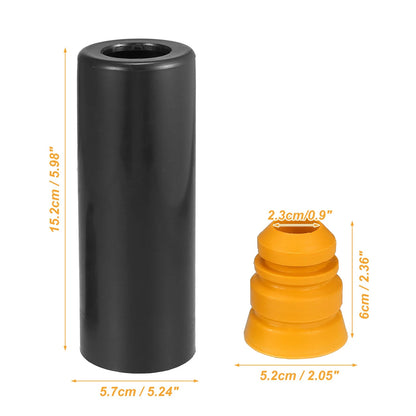 2 x Set Rear Jounce Bumper Shock Absorber Dust Cover for Toyota