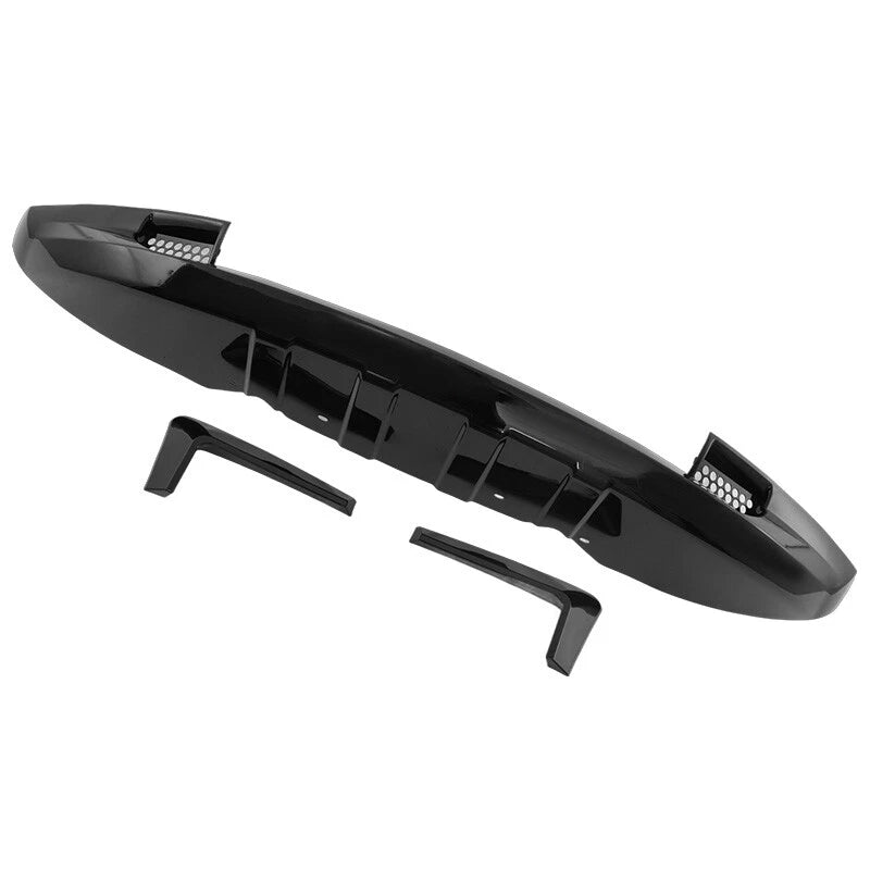 Front Bumper Lip Spoiler Splitter Body Kit for Land Rover Defender (2020-2024)