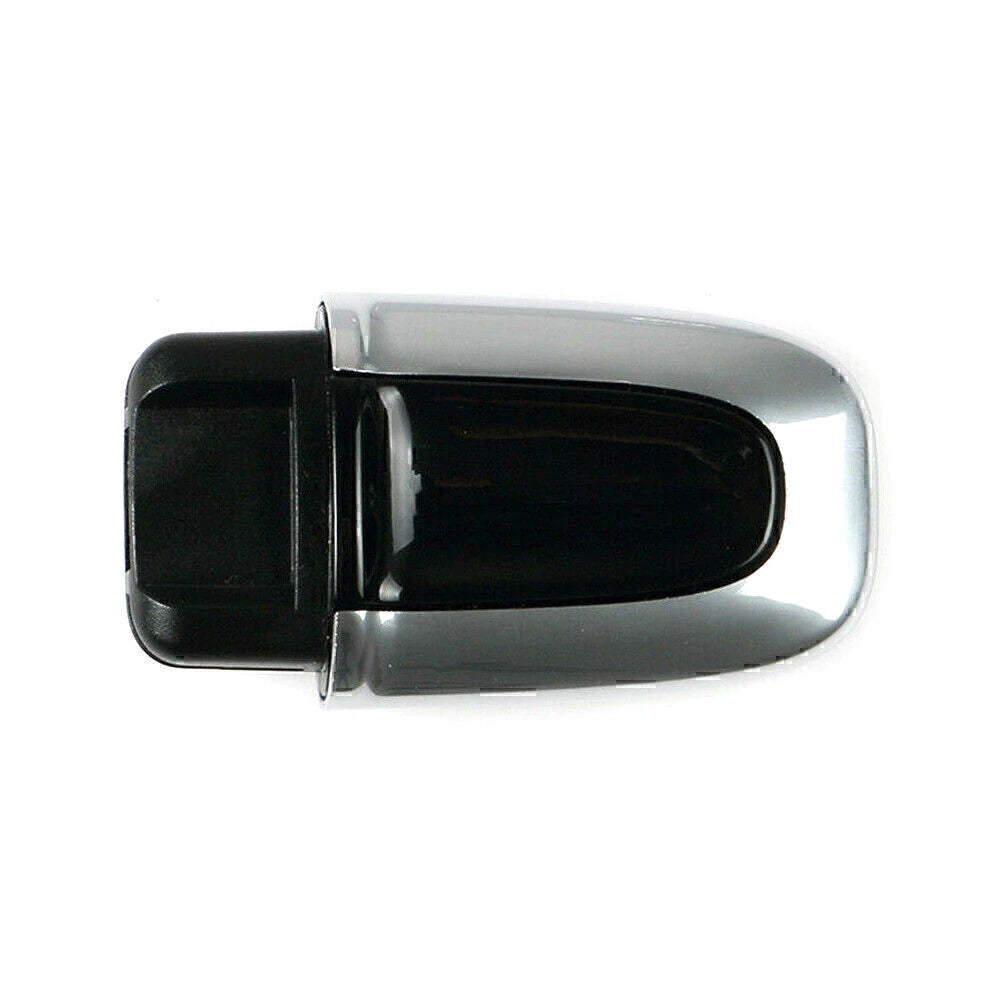 Silver ABS One Button Start Key Cover Case for Macan (2015-2023)