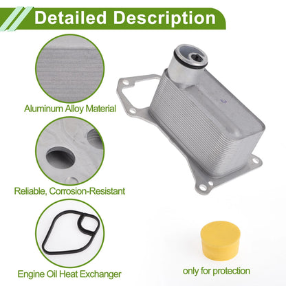 Engine Oil Cooler for BMW 3 Series (2006-2013) - 1 x Transmission Oil Cooler