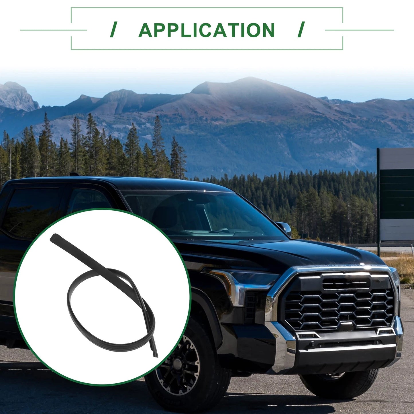 Roof Sealing Strip Sunroof Trim for Toyota Tundra Double Cab (2007-2021)