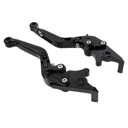 CNC Extendable Brake Clutch Levers for Yamaha YZF R1 (2009-2014) Black