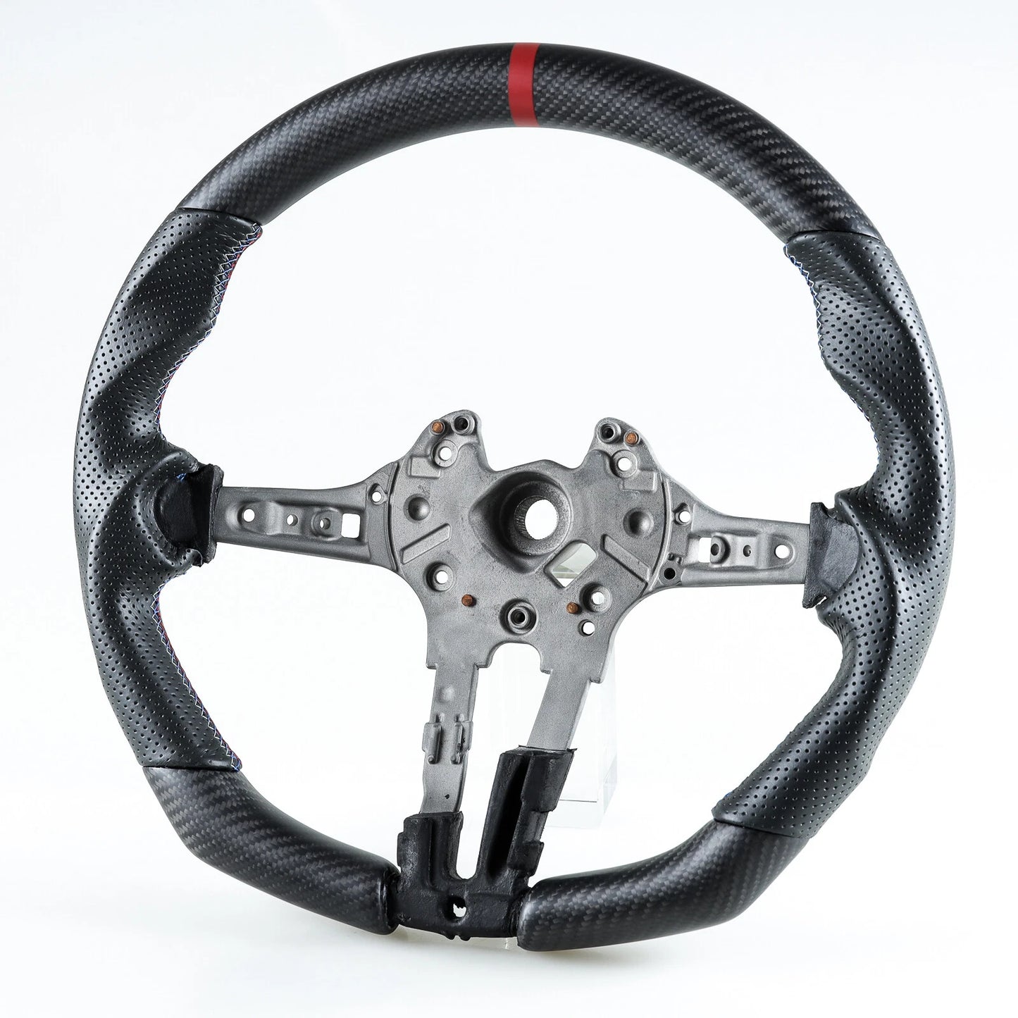 Steering Wheel Matte Black Carbon Fiber for BMW F80 M3 F82 M4 F87 (2012-2020)
