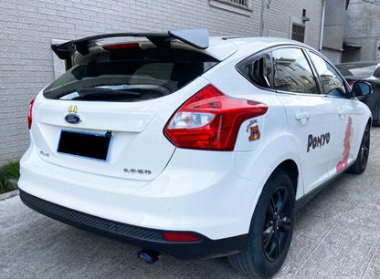 ABS Rear Spoiler Wing for 2011-2018 Ford Focus Hatchback Black