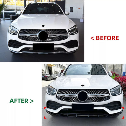 Front Lip Splitter for Benz GLC X253 200/260/300 (2020-2022)